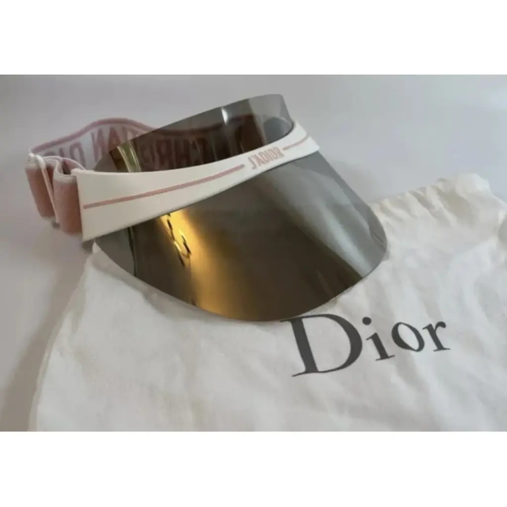 DIOR J'Adior Visor with Pink and White Band